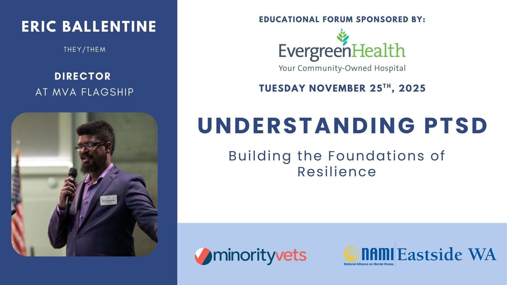Evergreen Health Forum with Eric MVA